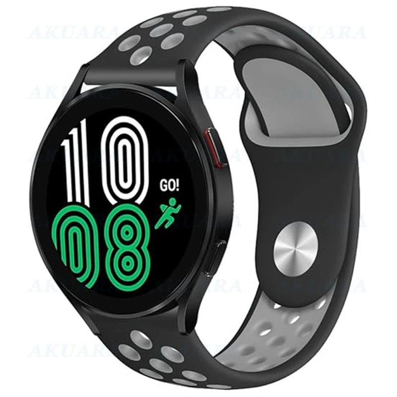 بند آکوآرا مدل NKE Silicone مناسب برای ساعت هوشمند سامسونگ Galaxy Watch 4 40mm / Watch 4 44mm / Watch 4 Classic 42mm / Watch 4 Classic 46mm