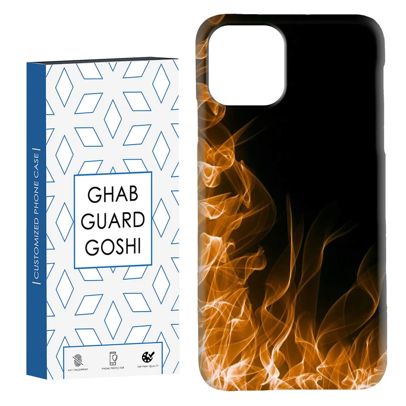 کاور قاب گارد گوشی طرح آتیش کد Dimo-932 مناسب برای گوشی موبایل اپل  IPHONE 11 PRO