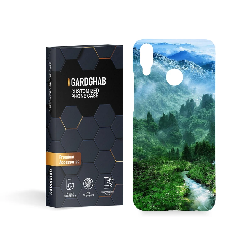 کاور گارد قاب مدل کهکشان و طبیعت مناسب برای گوشی موبایل هوآوی Y9 2019