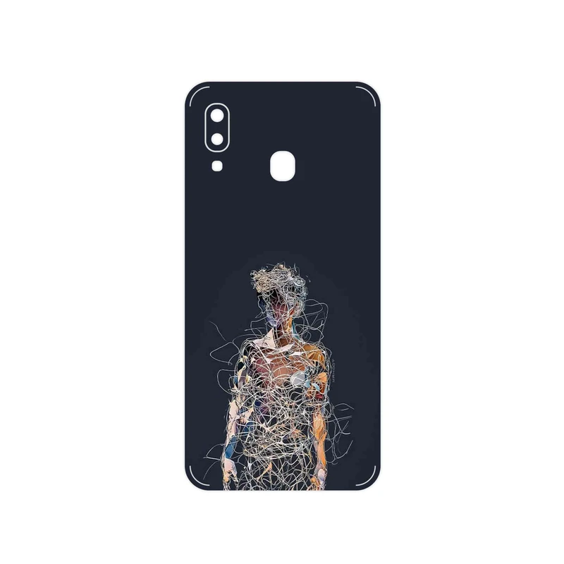 برچسب پوششی ماهوت مدل Strings Digital Art 1 مناسب برای گوشی موبایل سامسونگ Galaxy A20