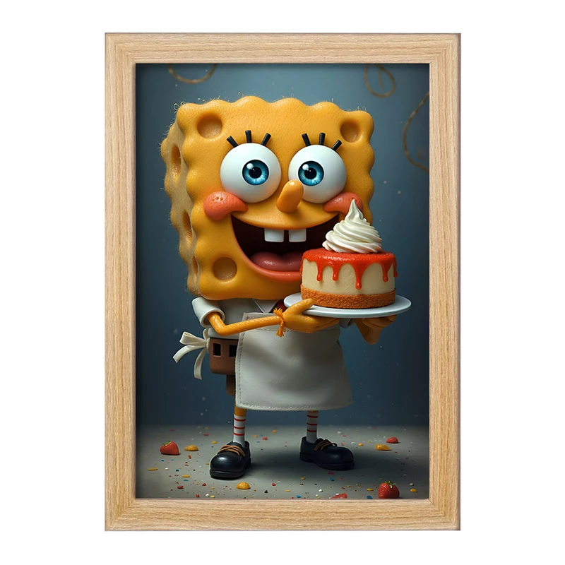 تابلو خندالو مدل باب اسفنجی کد F8537