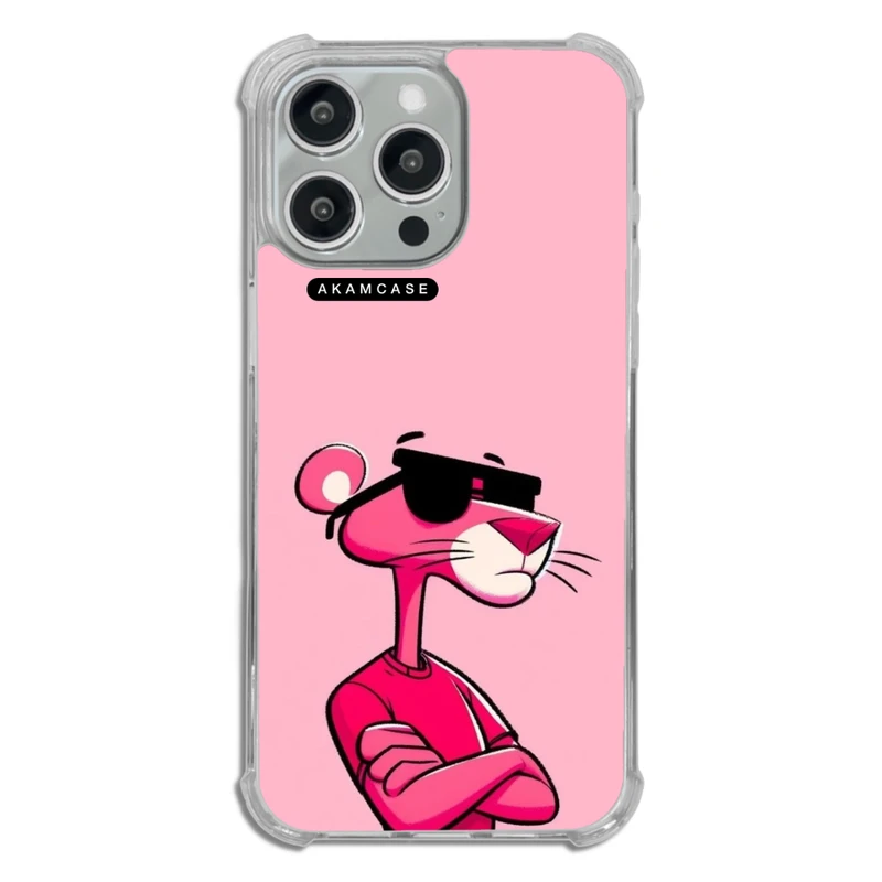 کاور آکام مدل AMC-WTA15PROMAX-PINK PANTHER11 مناسب برای گوشی موبایل اپل iPhone 15 Pro Max