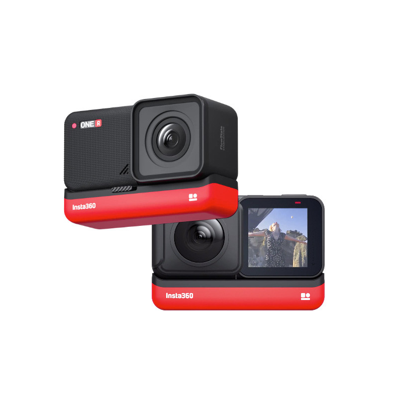 دوربین فیلم برداری ورزشی اینستا 360 مدل ONE R Twin Edition به همراه محافظ لنز