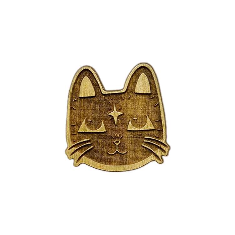 سنجاق سینه زنانه ماهوت طرح گربه کد C-01 سنجاق سینه زنانه ماهوت طرح گربه کد C-01