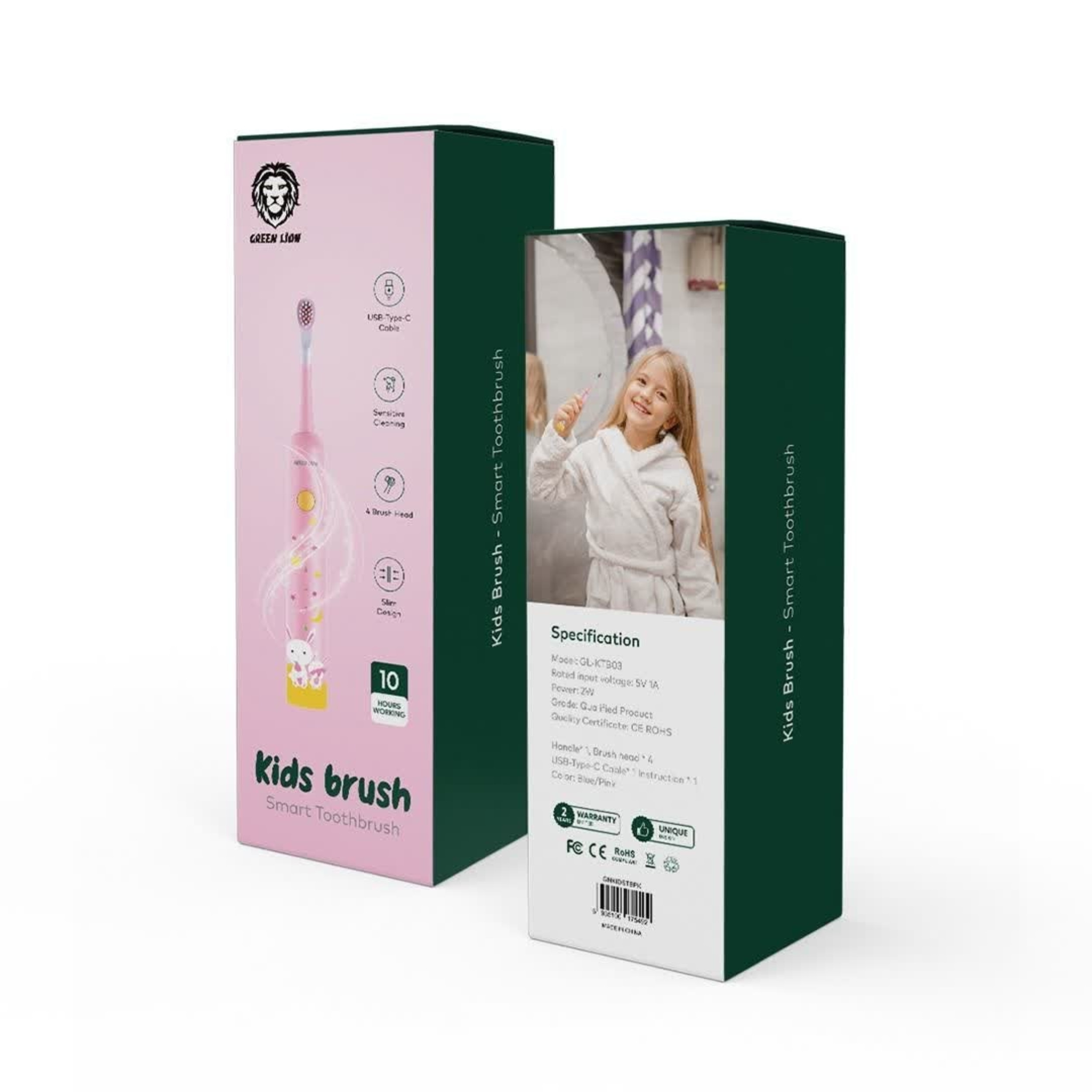 مسواک برقی گرین لاین مدل Bunny