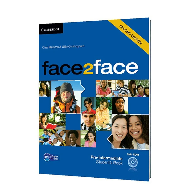 کتاب Face2Face 2nd Pre-Intermediate اثر Gillie Cunningham انتشارات کمبریج