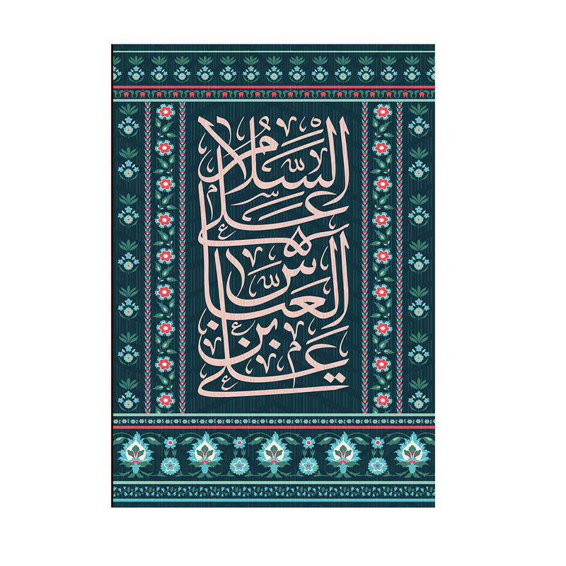 پرچم مدل حضرت ابوالفضل العباس کدp17