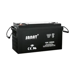 باتری یو پی اس 12 ولت 120 آمپر ساعت صنعت رایان پارس مدل SRP-12.120