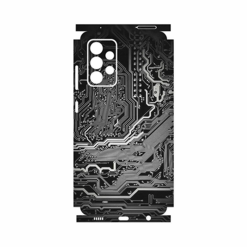 برچسب پوششی ماهوت مدل Black-Printed-Circuit-Board-FullSkin مناسب برای گوشی موبایل سامسونگ Galaxy A52 5G