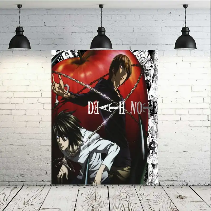 پوستر دیواری طرح گیم انیمه دفترچه مرگ مدل SDP6520