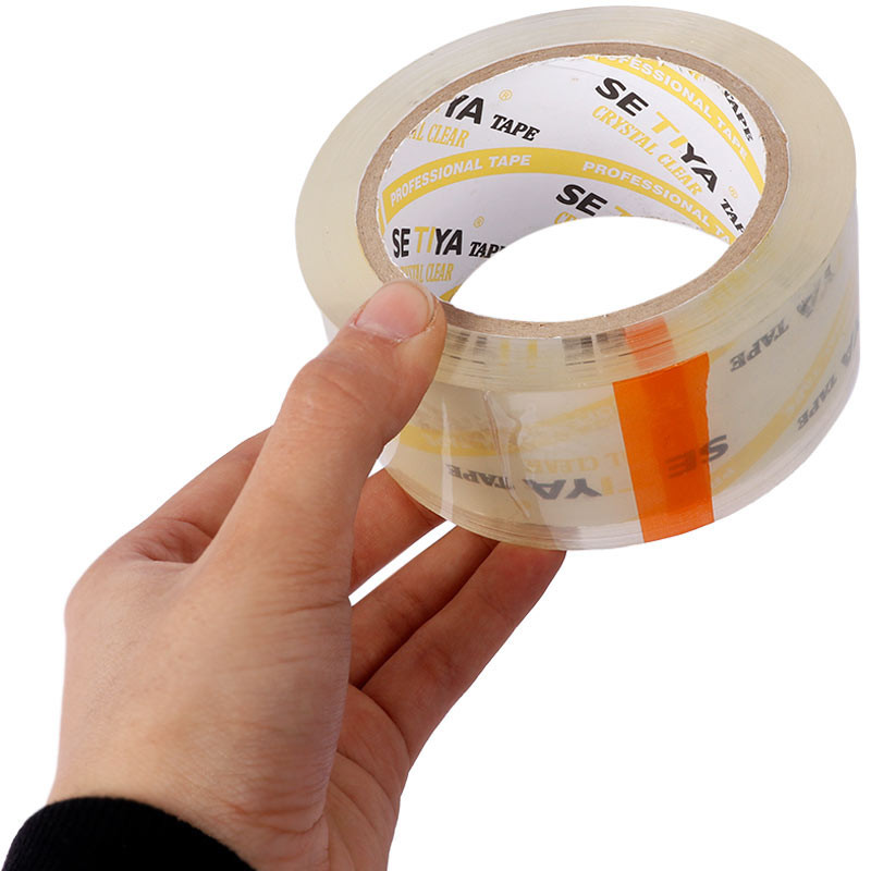 چسب پهن ستیا مدل شیشه ای عرض 5 سانتی متر چسب پهن ستیا مدل شیشه ای عرض 5 سانتی متر