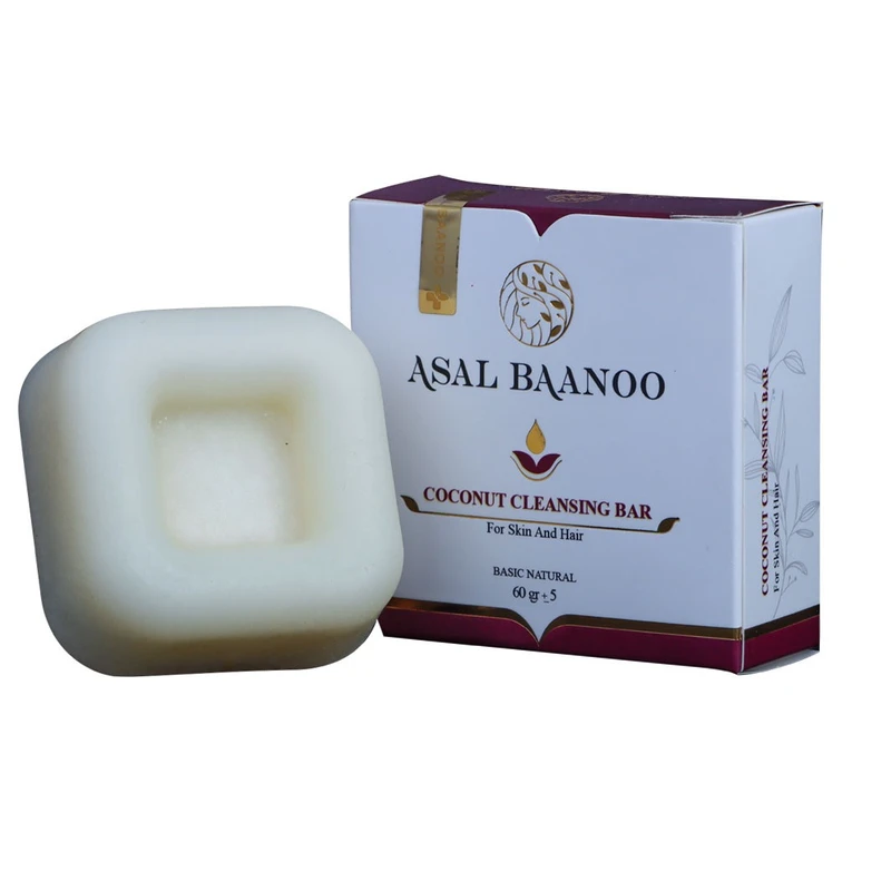 پن شستشو عسل بانو مدل نارگیل وزن 60 گرم