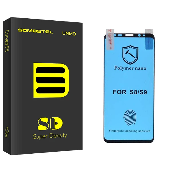 محافظ صفحه نمایش سوماستل مدل SD Glass Nano Polymer مناسب برای گوشی موبایل سامسونگ Galaxy S9