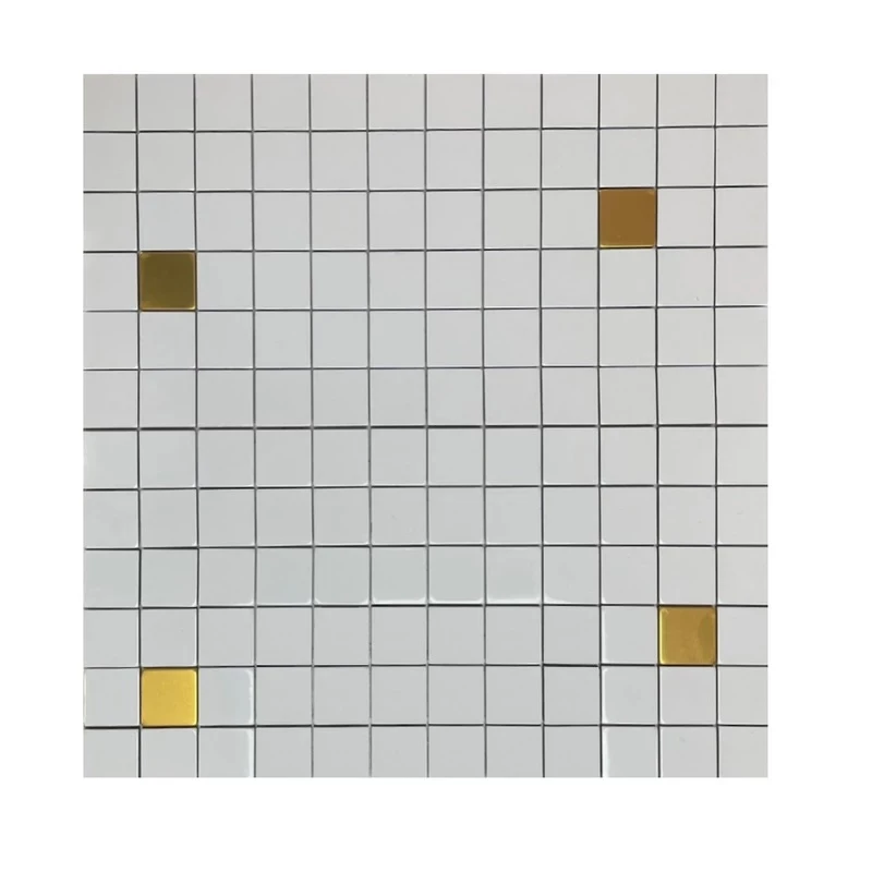 دیوارپوش مدل تایل بین کابینتی پشت چسبدار کد 20527 بسته 6 عددی