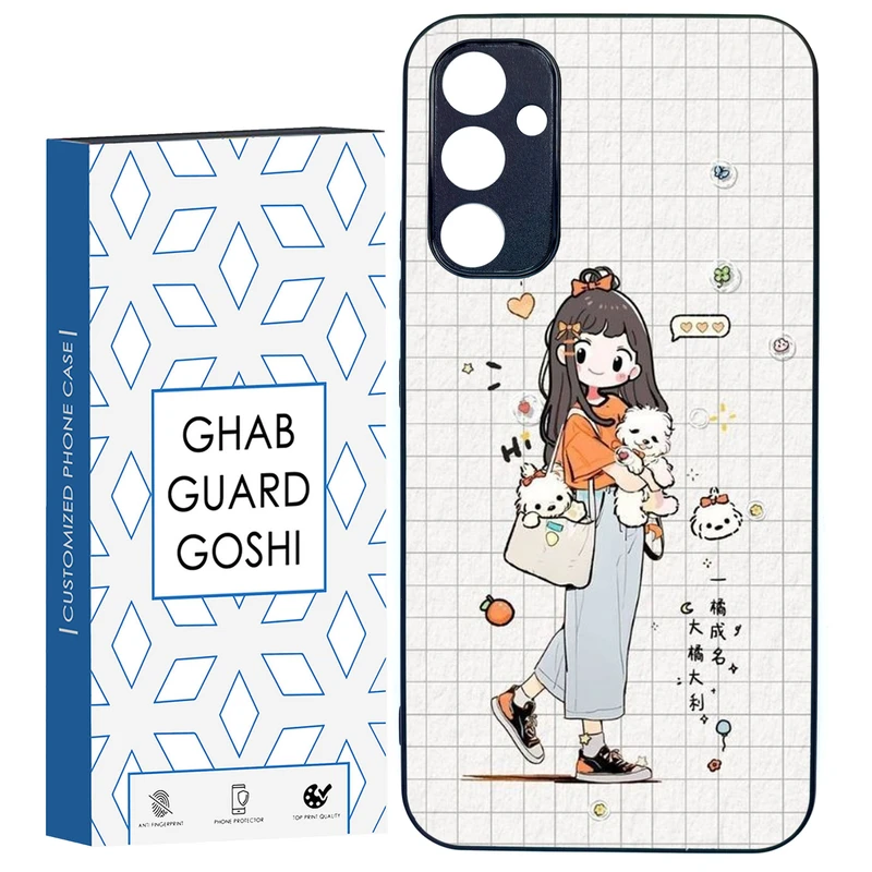 کاور قاب گارد گوشی طرح دخترانه کد TPU-221 مناسب برای گوشی موبایل سامسونگ Galaxy A34