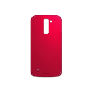 MAHOOT Matte-Warm-Red Cover Sticker for LG K10