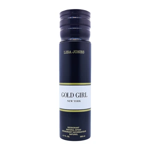 اسپری دئودورانت لیزا جونز مدل Gold Girl حجم 200 میلی لیتر