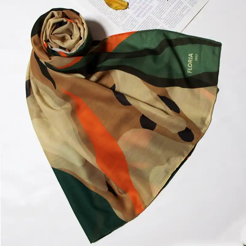 شال زنانه مدل نخ جدید 1401 مزونی طرح پاییزی کد ana-1901