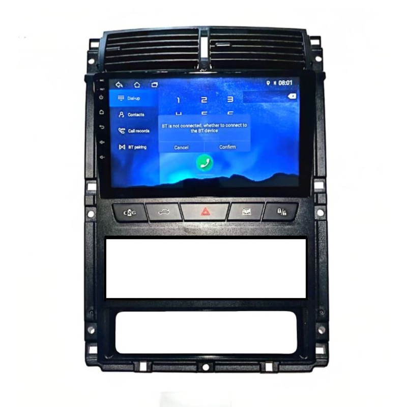 مانیتور اندروید راک مدل s150 Plus مناسب برای خودروی پژو پارس داشبورد جدید