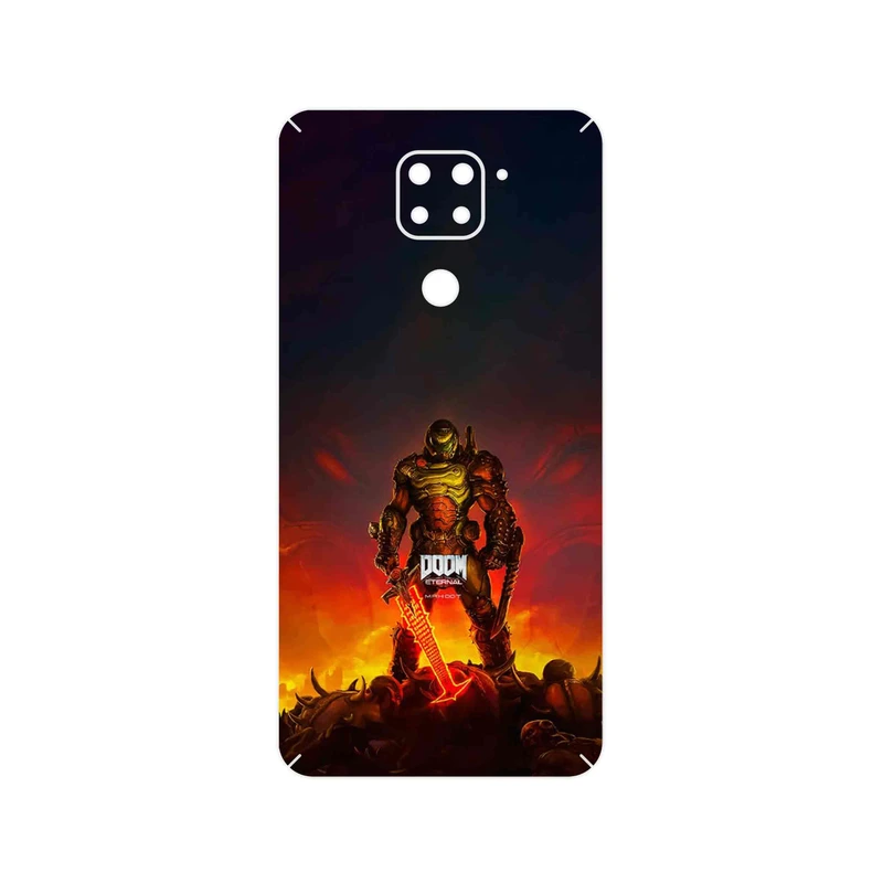 برچسب پوششی ماهوت مدل DOOM Game Series مناسب برای گوشی موبایل شیائومی Redmi Note 9