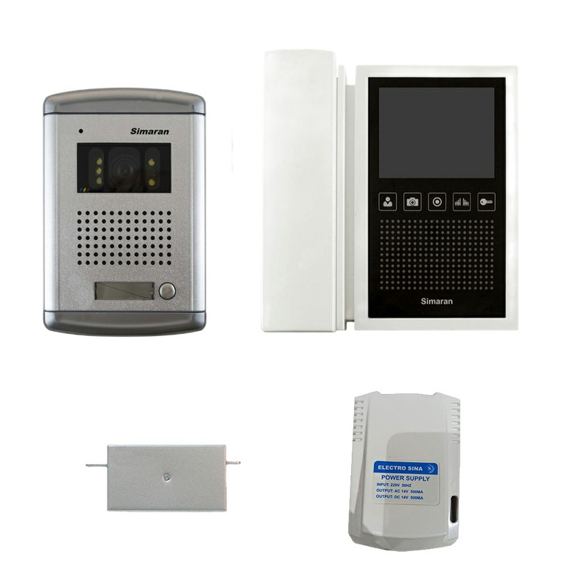 دربازکن تصویری سیماران مدل HS43newV1 مجموعه 4 عددی دربازکن تصویری سیماران مدل HS43newV1 مجموعه 4 عددی