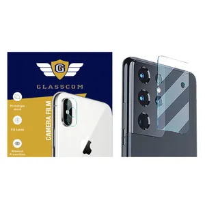  محافظ لنز دوربین گلس کام مدل GCL-S21U مناسب برای گوشی موبایل سامسونگ Galaxy S21 Ultra