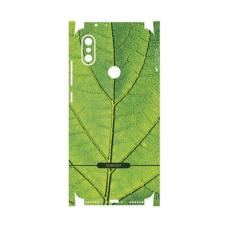 برچسب پوششی ماهوت مدل Leaf-Texture-FullSkin مناسب برای گوشی موبایل شیائومی Mi 6X