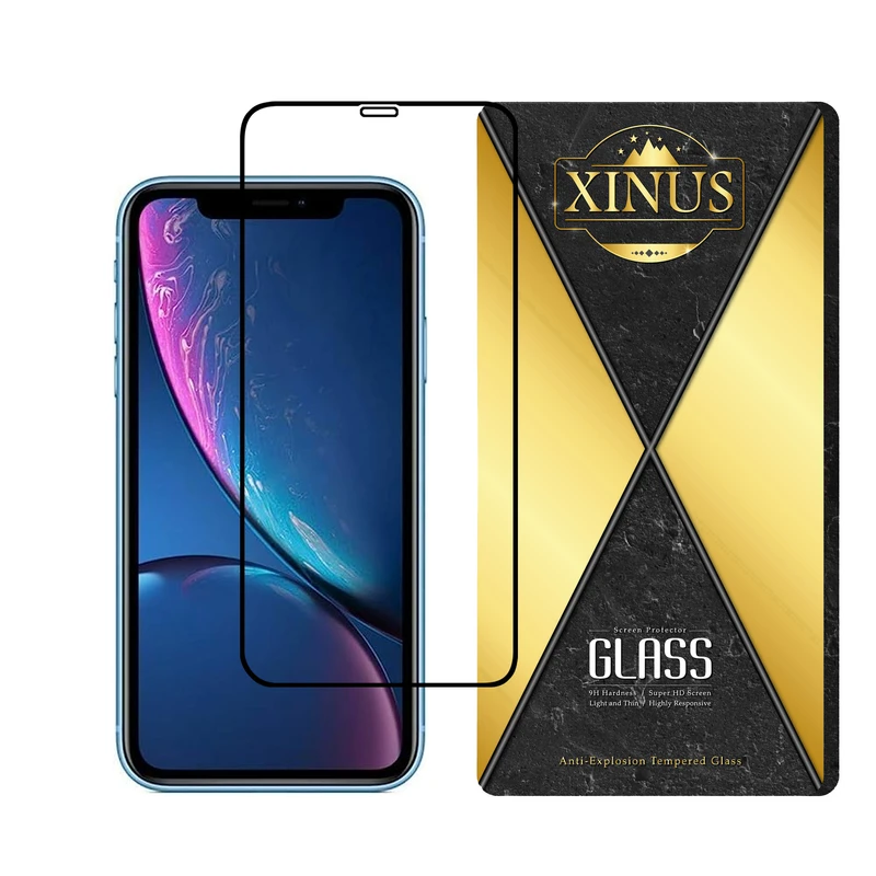 محافظ صفحه نمایش ژینوس مدل FULPLUSX مناسب برای گوشی موبایل اپل iPhone XR
