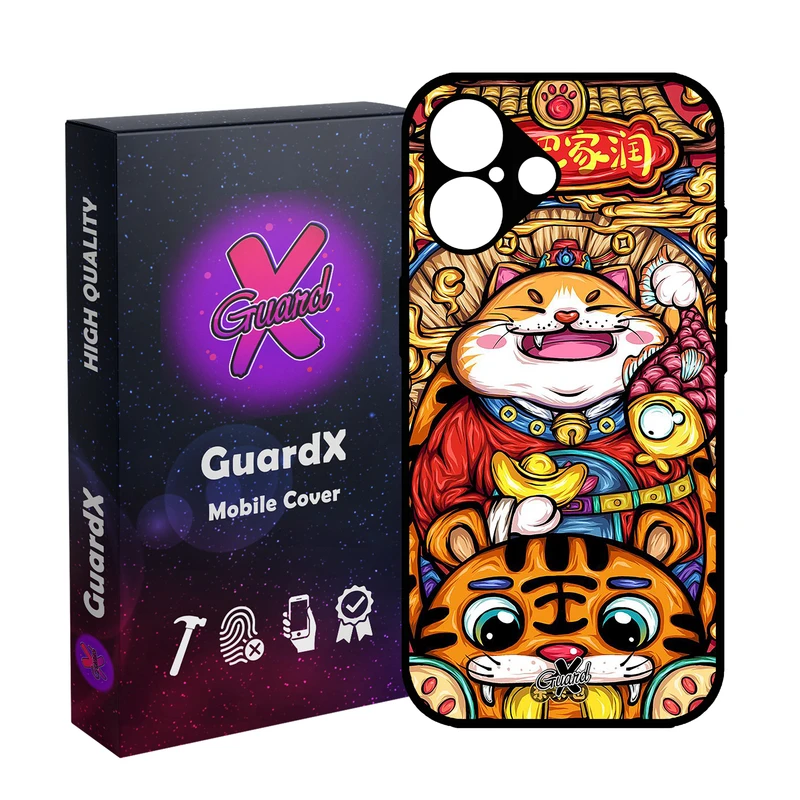 کاور گارد ایکس طرح گربه مدل 10440 مناسب برای گوشی موبایل اپل iPhone 16