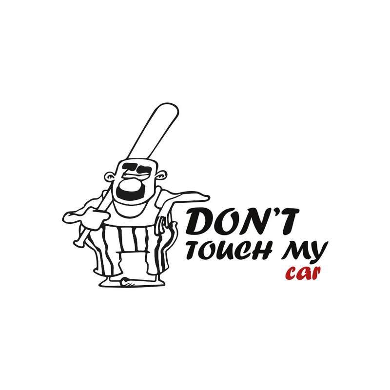 برچسب بدنه خودرو گراسیپا طرح dont touch