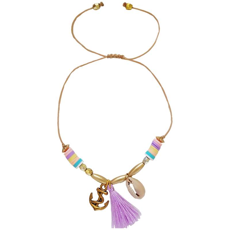 پابند زنانه ماه فام طرح لنگر کد PLN001 پابند زنانه ماه فام طرح لنگر کد PLN001