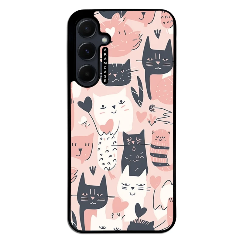 کاور آکام مدل AMC-WSGA55-CATS-40 مناسب برای گوشی موبایل سامسونگ Galaxy A55