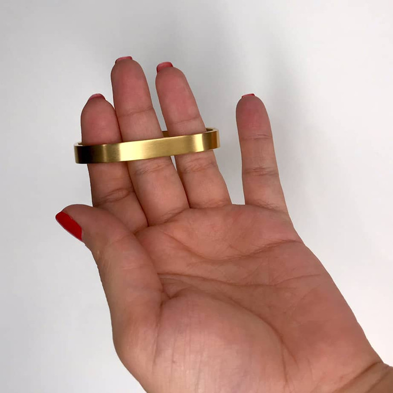 دستبند زنانه مدل مربع مات