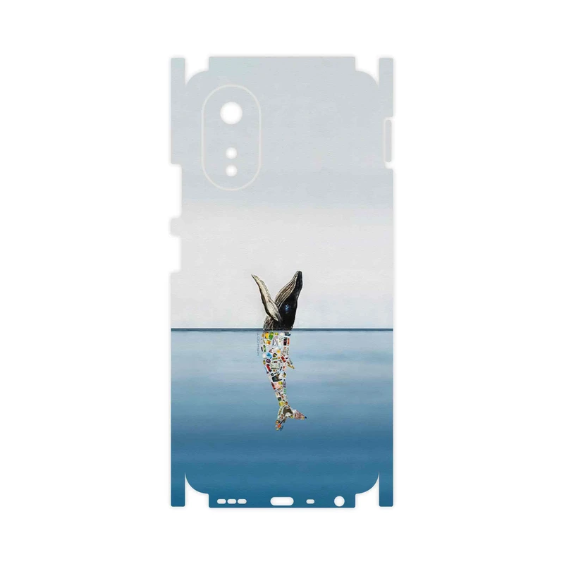 برچسب پوششی ماهوت مدل Collage of Sea Trash-FullSkin مناسب برای گوشی موبایل اپو A38