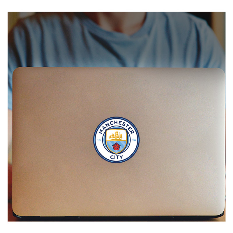 استیکر لپ تاپ طرح منچستر سیتی کد 1404