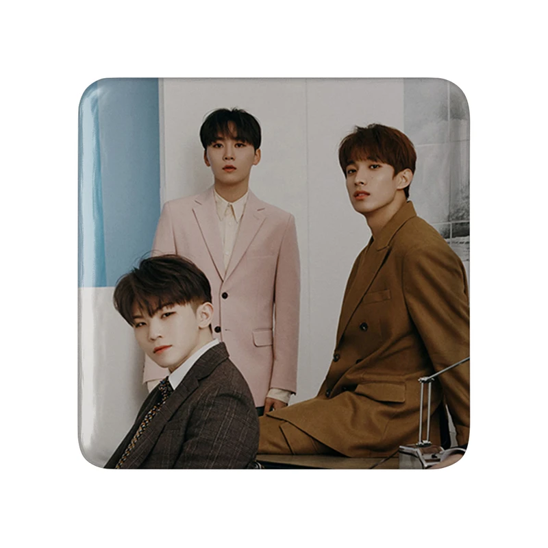 مگنت خندالو طرح گروه سونتین Seventeen  مدل مربعی کد 21658