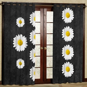 پرده مدل مخمل پانچی کد 4026 سایز 140x280 سانتی متر