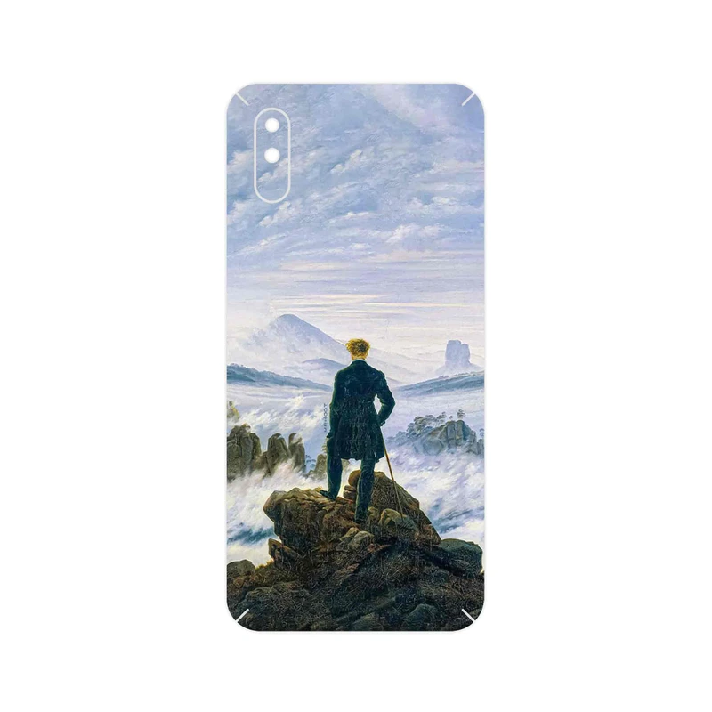 برچسب پوششی ماهوت مدل Wanderer above the Sea of Fog مناسب برای گوشی موبایل شیائومی Redmi 9A
