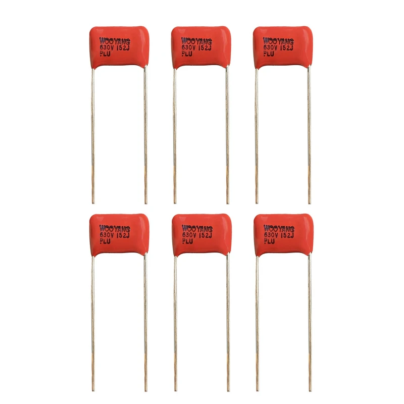 خازن 1.5 نانوفاراد 630 ولت مدل TPC-152630 بسته 6 عددی