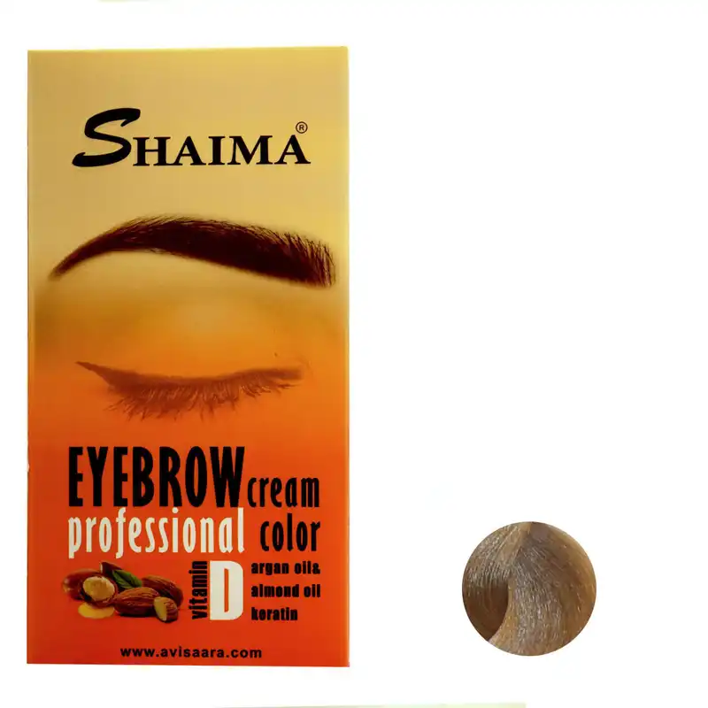 کیت رنگ ابرو شایما شماره CAP7-E8.83 حجم 30 میلی لیتر رنگ کاپوچینو