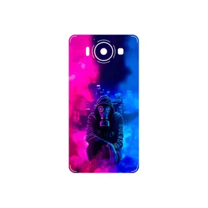 MAHOOT Smoke Rainbow Digital Art 2 Cover Sticker for Microsoft Lumia 950