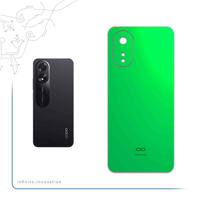 برچسب پوششی ماهوت مدل Matte-Green مناسب برای گوشی موبایل اپو A38