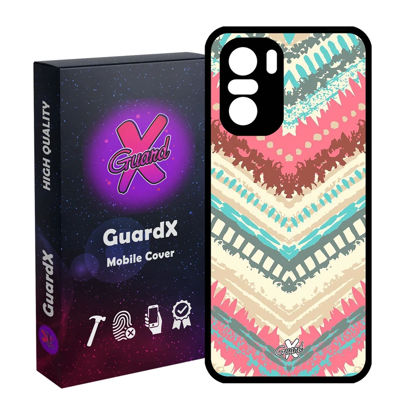 کاور گارد ایکس طرح Colors مدل Glass10129 مناسب برای گوشی موبایل شیائومی Poco F3/MI 11X/MI 11X Pro/Redmi K40/K40 Pro