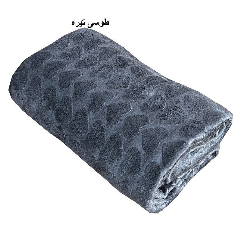 پتو مسافرتی شایسته مدل قلبی سایز 160X210 سانتی متر