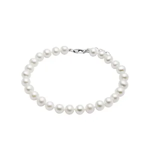 دستبند زنانه مدل مرواریدی کد 6067