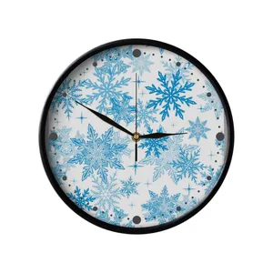 ساعت دیواری مدوپد طرح برف‌دانه مدل PAT00268