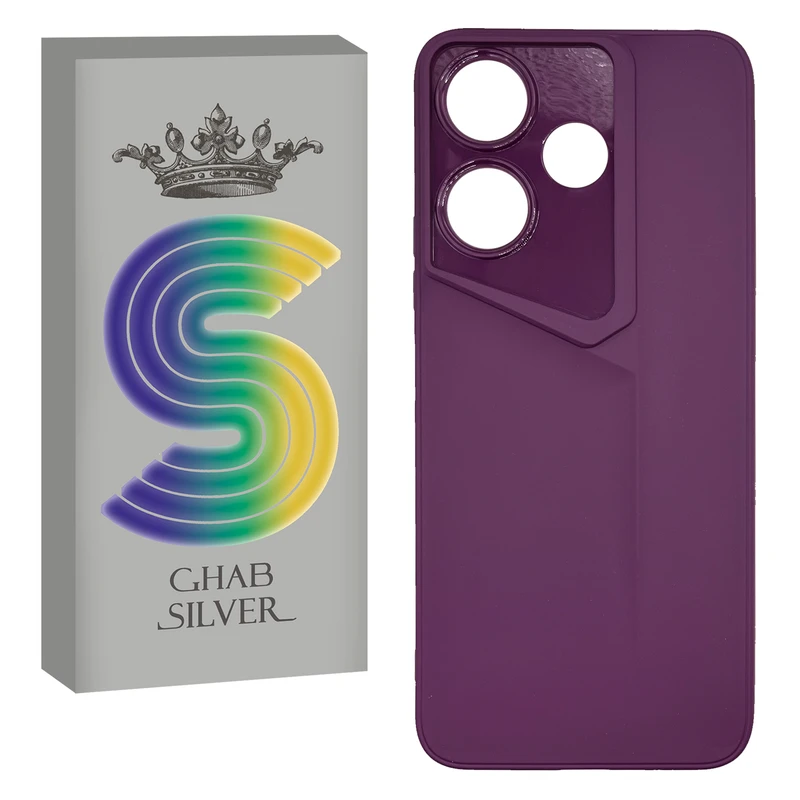 کاور قاب سیلور مدل لوزی مناسب برای گوشی موبایل شیائومی Redmi 13 4G