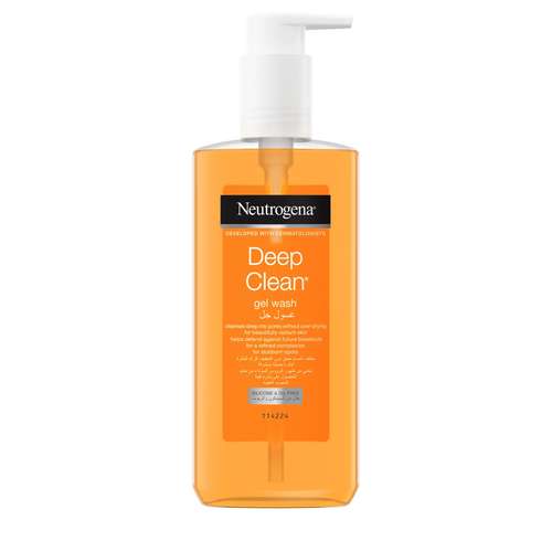 ژل شستشو صورت نوتروژینا مدل Deep Clean حجم 200 میلی لیتر