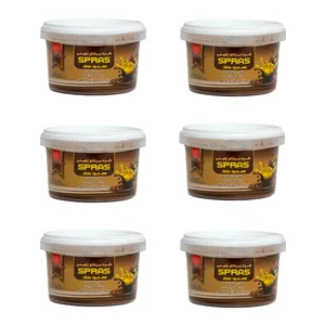 کره بادام زمینی شکلاتی اسپراس - 250 گرم بسته 6 عددی