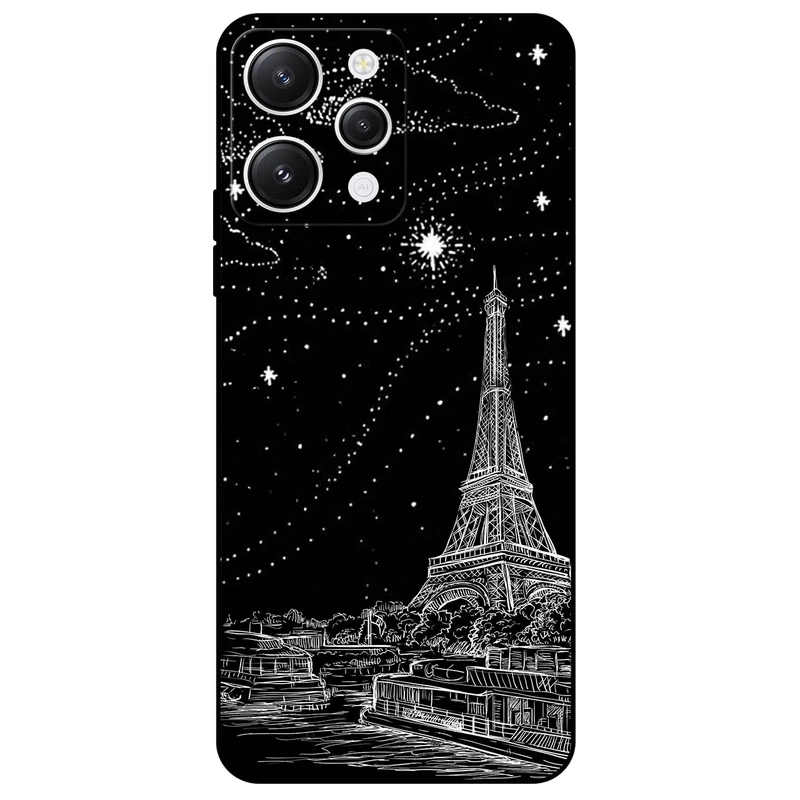 کاور مگافون طرح ایفل مدل 8107 مناسب برای گوشی موبایل شیائومی Redmi 12 4G